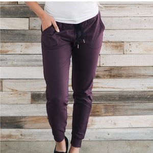 Zyia Plum Unwind Joggers